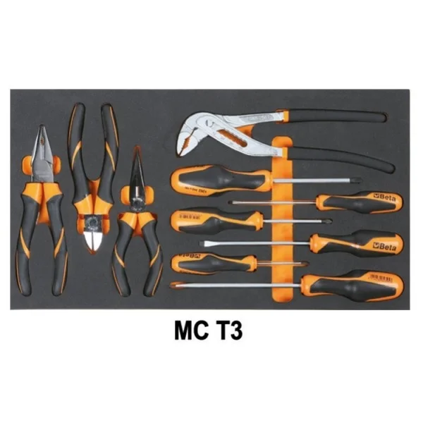 Beta 5914vu/m assortimento utensili con termoformati morbidi 109 pz. 059140112 - dettaglio 4