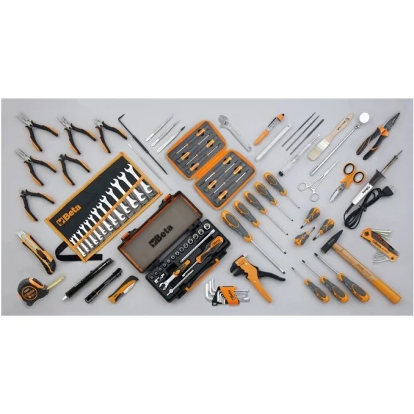 Beta 5980el/b assortimento di utensili per elettronica 98 pz. 059801082 - dettaglio 1