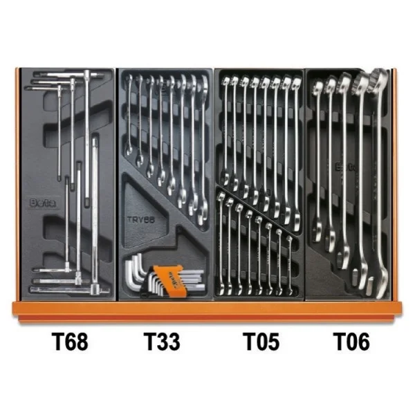 Beta 5904vu/2t assortimento utensili in termoformati rigidi 104 pz. 059041070 - dettaglio 4