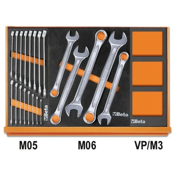 Beta 5904vg/2m assortimento utensili per autoriparazione in termoformati 170 pz. 059041198 - dettaglio 2