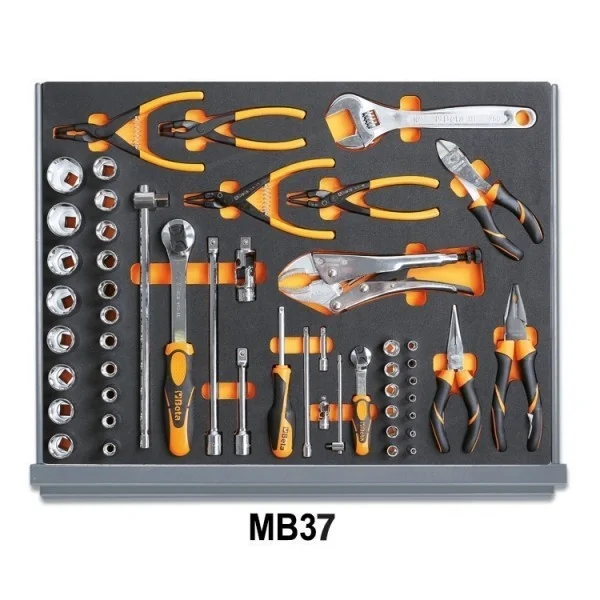 Beta 5935vi/2mb assortimento utesili manutenzione industriale in termoformati 133 pz. 059351316 - dettaglio 3