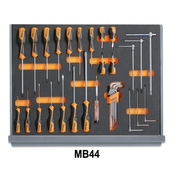 Beta 5935vi/2mb assortimento utesili manutenzione industriale in termoformati 133 pz. 059351316 - dettaglio 4
