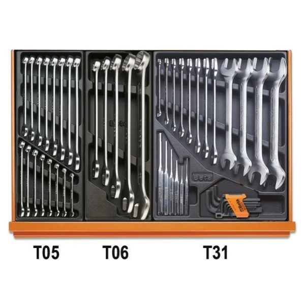 Beta 5904vi/2t assortimento utesili manutenzione industriale in termoformati 153 pz. 059041164 - dettaglio 2