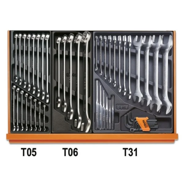 Beta 5908vu/2t assortimento utensili universali in termoformati rigidi 161 pz. 059081136 - dettaglio 2