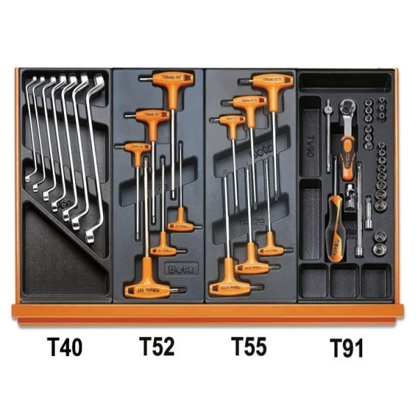 Beta 5908vu/2t assortimento utensili universali in termoformati rigidi 161 pz. 059081136 - dettaglio 3