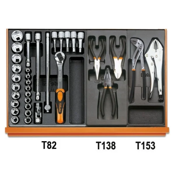 Beta 5908vu/2t assortimento utensili universali in termoformati rigidi 161 pz. 059081136 - dettaglio 4