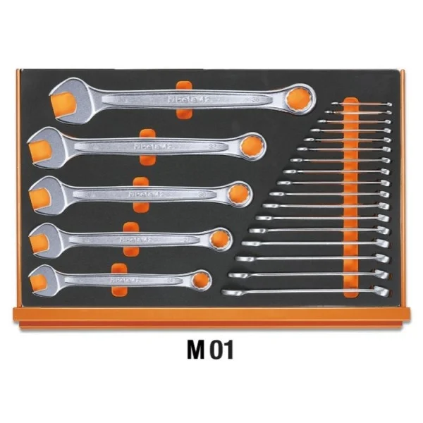 Beta 5988u/7m assortimento utensili universali in termoformati morbidi 215 pz. 059881019 - dettaglio 2