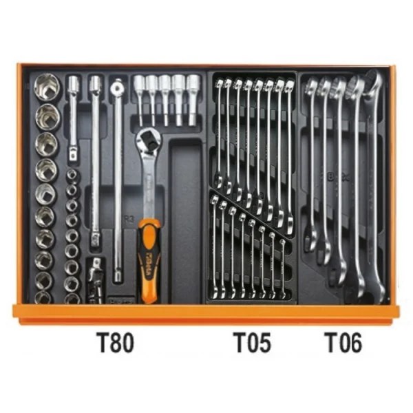 Beta 5904vg/5t assortimento utensili per autoriparazione in termoformati 153 pz. 059041196 - dettaglio 2