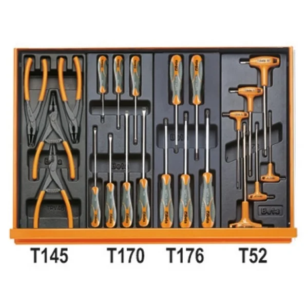 Beta 5904vg/5t assortimento utensili per autoriparazione in termoformati 153 pz. 059041196 - dettaglio 4