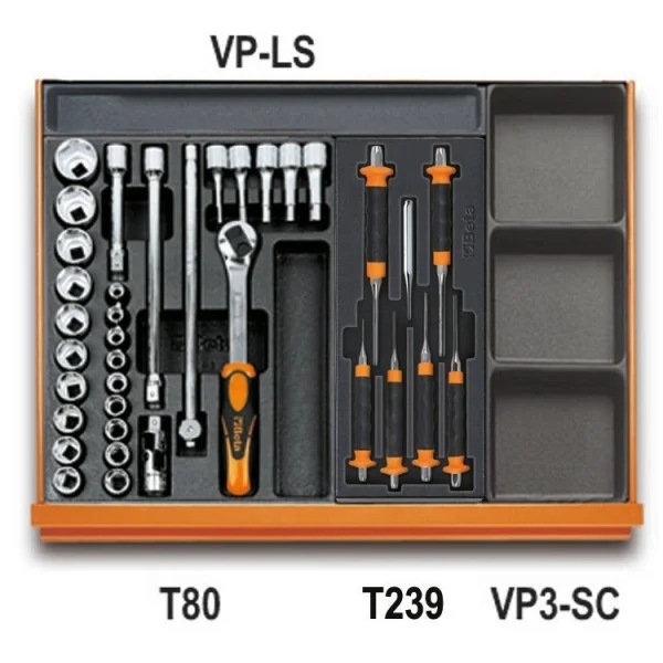 Beta 5938u/2t assortimento utensili universali in termoformati rigidi 210 pz. 059381062 - dettaglio 6