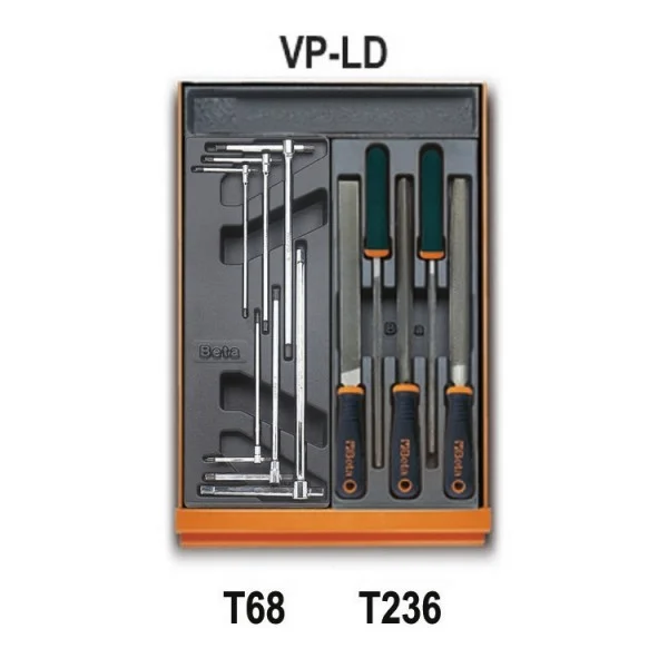 Beta 5938u/2t assortimento utensili universali in termoformati rigidi 210 pz. 059381062 - dettaglio 8