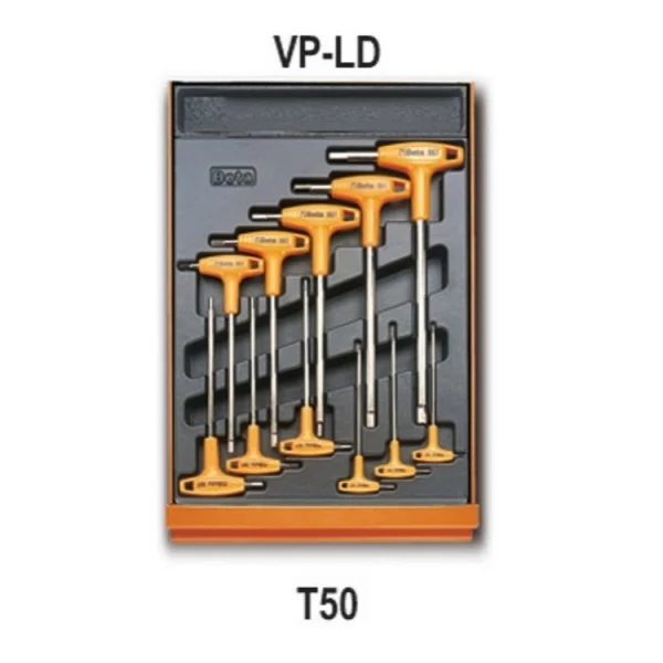 Beta 5938u/2t assortimento utensili universali in termoformati rigidi 210 pz. 059381062 - dettaglio 9