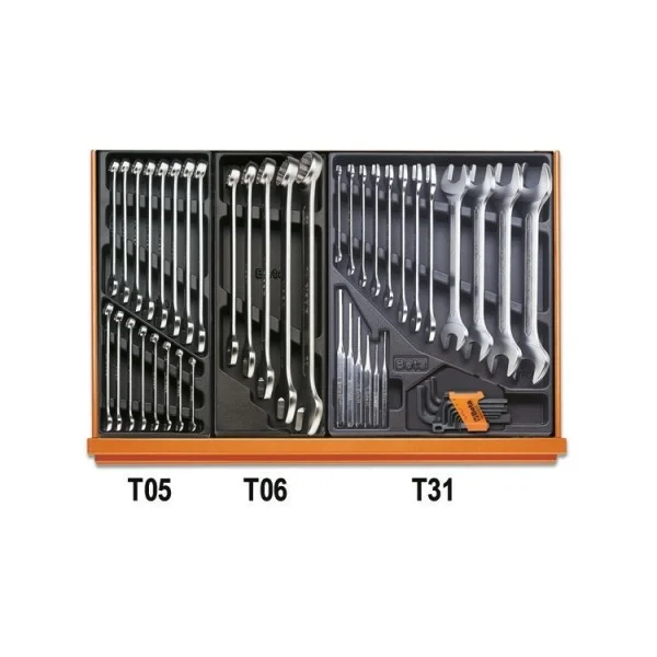Beta 5904vi/3t assortimento utensili manutenzione industriale in termoformati 142 pz. 059041168 - dettaglio 2