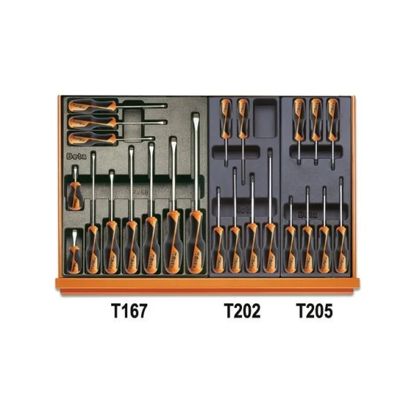 Beta 5904vi/3t assortimento utensili manutenzione industriale in termoformati 142 pz. 059041168 - dettaglio 3