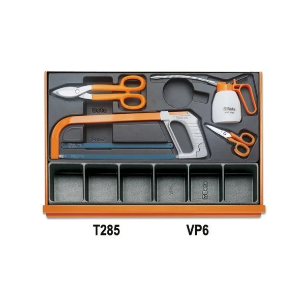 Beta 5904vi/3t assortimento utensili manutenzione industriale in termoformati 142 pz. 059041168 - dettaglio 7