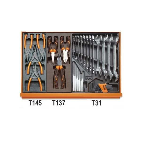 Beta 5908vi/2t assortimento utensili manutenzione industriale in termoformati 232 pz. 059081105 - dettaglio 6