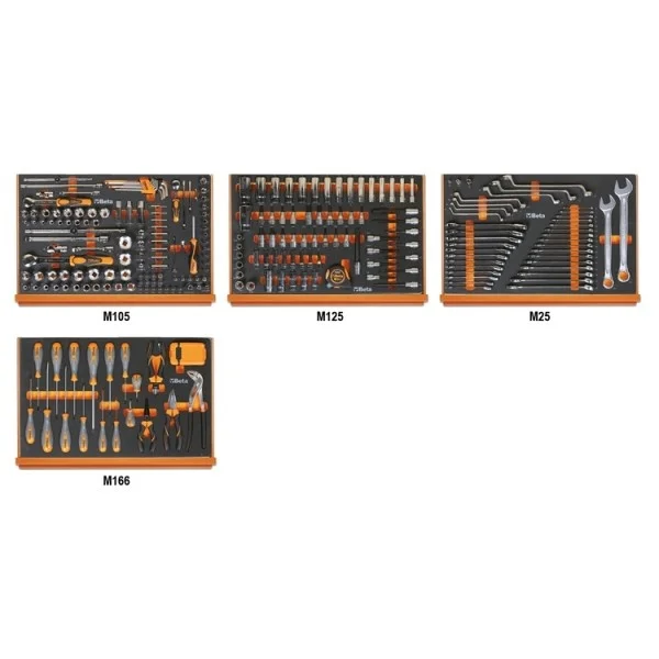 Beta 5988l/4m assortimento utensili per autoriparazione in termoformati 273 pz. 059881088 - dettaglio 1