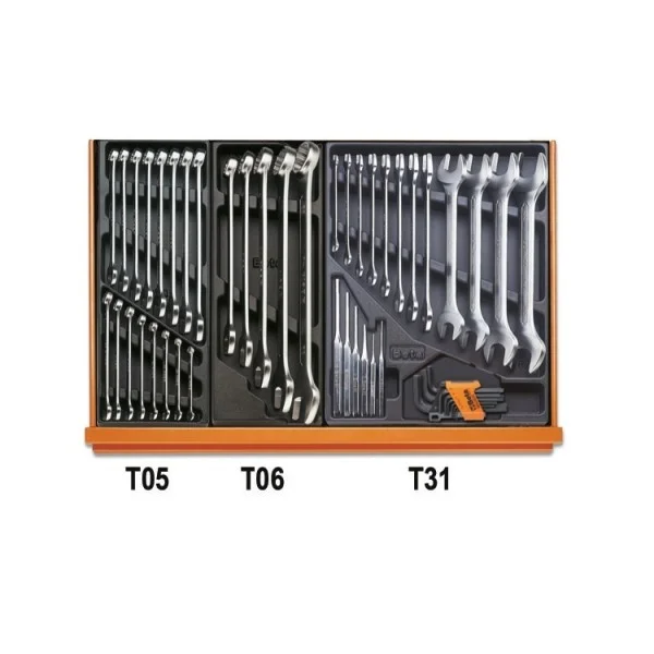 Beta 5908vg/2t assortimento utensili per autoriparazione in termoformati 212 pz. 059081017 - dettaglio 2