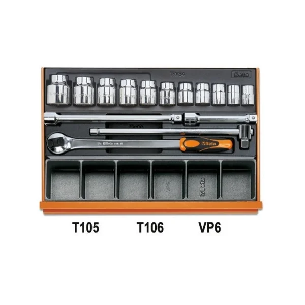 Beta 5908vg/2t assortimento utensili per autoriparazione in termoformati 212 pz. 059081017 - dettaglio 8