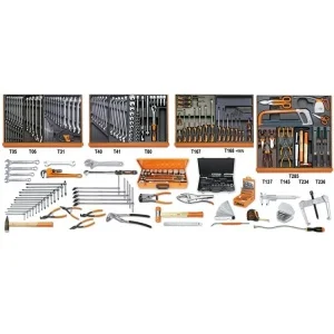 Beta 5910vi/3t assortimento utensili manutenzione industriale in termoformati 261 pz. 059101063 - dettaglio 1