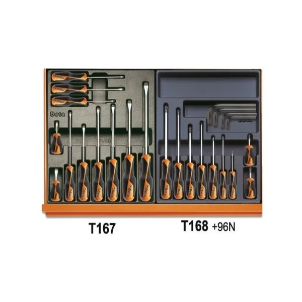 Beta 5910vi/3t assortimento utensili manutenzione industriale in termoformati 261 pz. 059101063 - dettaglio 4