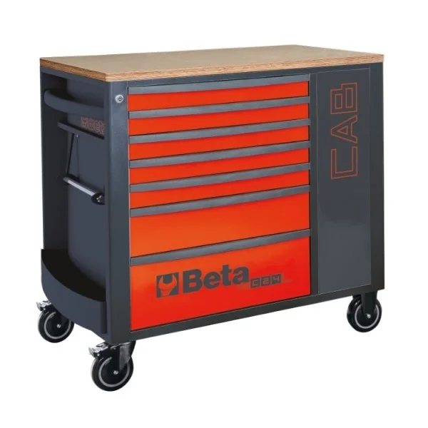 Beta rsc24l/cab cassettiera mobile 7 cassetti con armadietto rsc24l/cab - dettaglio 3