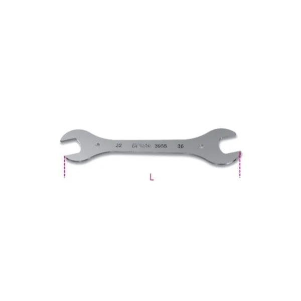 Beta 3955 chiavi a forchetta per sterzo cromate 3955 - dettaglio 2