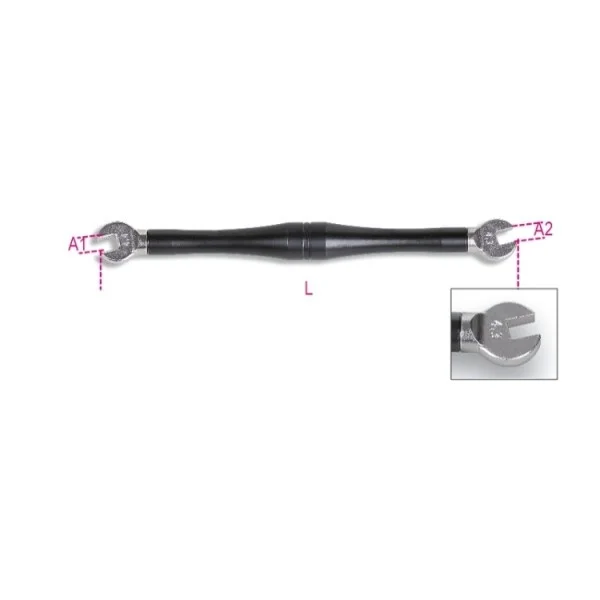 Beta 3962sh chiave tiraraggi doppia per shimano 039620010 - dettaglio 3
