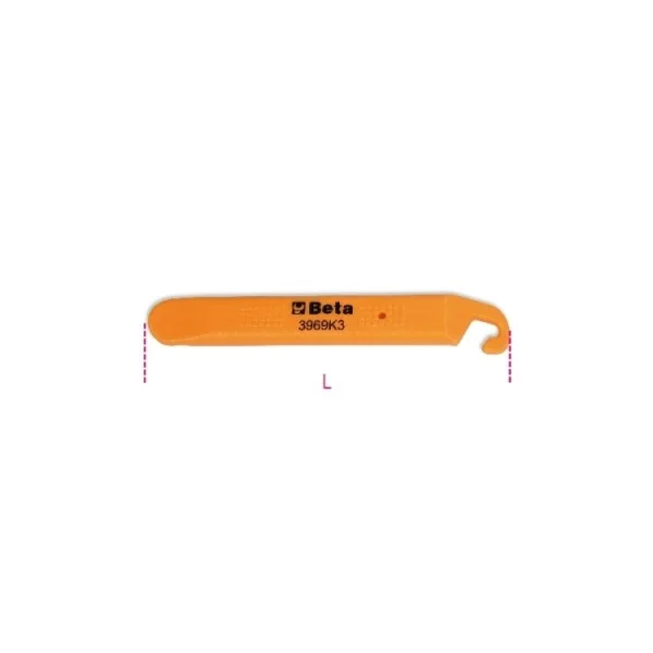 Beta 3969k3 utensili levagomme in plastica 3 pz. 039690130 - dettaglio 2