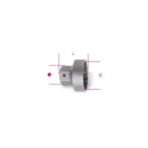 Beta 3973/1 chiave a bussola per movimento centrale 1/2" 039730010 - dettaglio 1