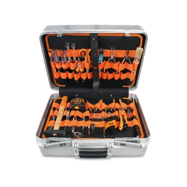 Beta 2033lel/a valigia in alluminio con assortimento 57 pz. 020331224 - dettaglio 1