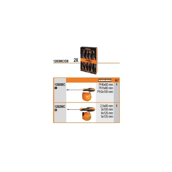 Beta 6600 m/380 assortimento con ganci senza pannello 71 pz. 066000380 - dettaglio 2