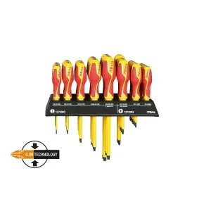 Beta 1273MQ/E4 Espositore da parete con cacciavite 43 Pz. - 012730315