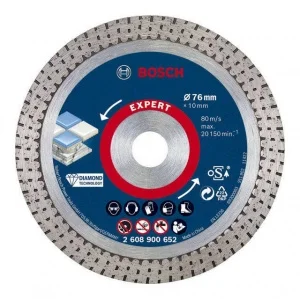 Bosch hardceramic disco diamantato expert minismerigliatrici 76 mm 2608900652 - dettaglio 1
