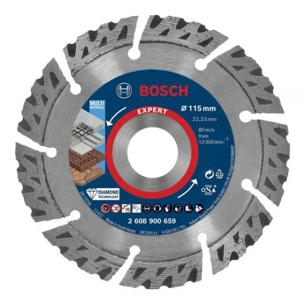 Bosch multimaterial disco diamantato expert 2608900659 - dettaglio 1