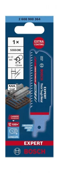 Bosch thick tough metal lama per seghe universale expert s 555 chc - dettaglio 2