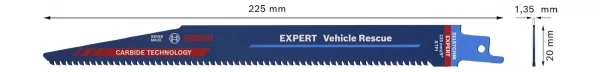 Bosch vehicle rescue lama per seghe universale expert 2608900380 - dettaglio 2