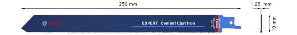 Bosch cement cast iron lama diamantata per seghe universale expert s 1750 rd - dettaglio 2