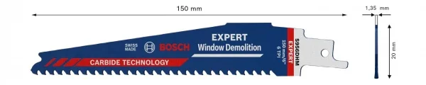 Bosch window demolition lama per seghe universale expert 2608900385 - dettaglio 2