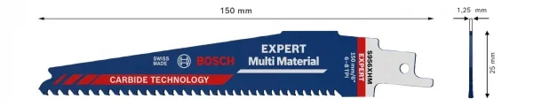 Bosch multimaterial lama per seghe universale expert 2608900389 - dettaglio 2