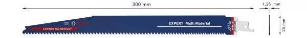 Bosch multimaterial lama per seghe universale expert 2608900394 - dettaglio 2