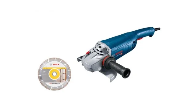 Bosch gws 22-230 j smerigliatrice angolare 2200 w con disco diamantato 06018c1301 - dettaglio 1
