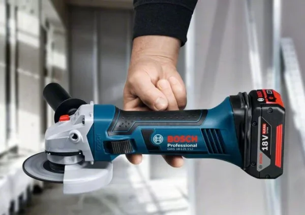 Bosch gws 18 v-li smerigliatrice angolare 18 v senza batteria 060193a307 - dettaglio 2