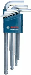 Bosch professional 1600a01th5 set di chiavi a brugola esagonali 9 pz. 1600a01th5 - dettaglio 1