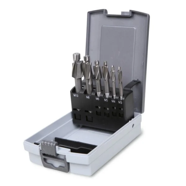 Beta 421/sp6 serie di svasatori con perno guida hss 6 pz. 004210019 - dettaglio 2