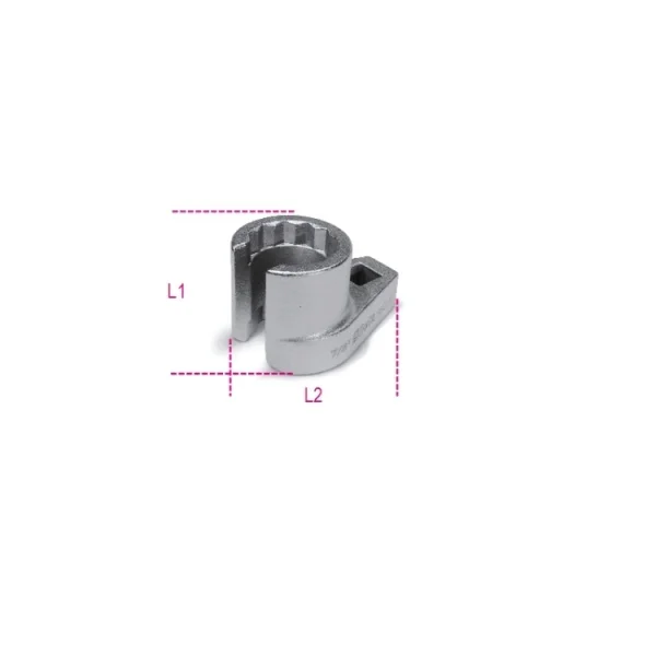 Beta 960t/h bussola aperta esagonale-poligonale 3/8" sensori ossigeno 009600039 - dettaglio 2