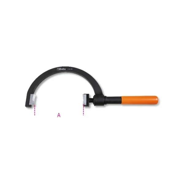 Beta 1485bpm attrezzo a mezzaluna con ganasce in alluminio 014850002 - dettaglio 3