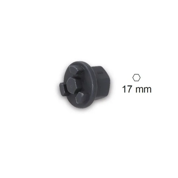Beta 1494man chiave speciale 3/8" per tappi olio motori daf e man 014940330 - dettaglio 1