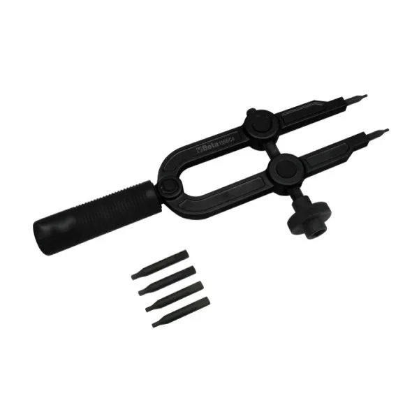 Beta 1558/c4 assortimento utensili per anelli seeger interni o esterni 015580100 - dettaglio 1