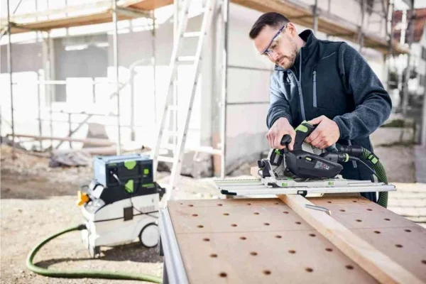 Festool ts 60 kebq-plus sega ad affondamento 576721 - dettaglio 8